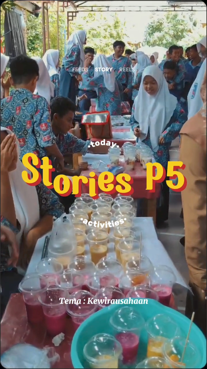 Layaknya Bazar Kuliner pada Aksi 1 – P5: Kewirausahaan