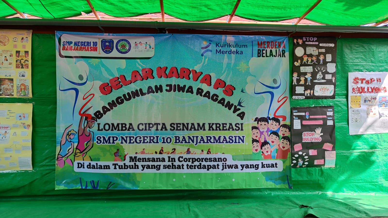 Gelar Karya P5 Lomba Cipta Senam Kreasi dengan Tema “Bangunlah Jiwa Raganya” Siswa-siswi Kelas VIII TA. 2024/2025