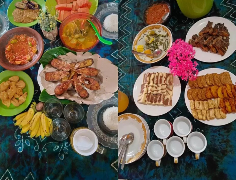 UJIAN PRAKTIK PRAKARYA : MEMASAK DAN MENATA MENU MAKAN SIANG
