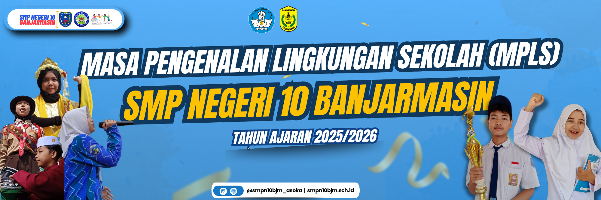 Program Masa Pengenalan Lingkungan Sekolah (MPLS) 2025 di SMP Negeri 10 Banjarmasin