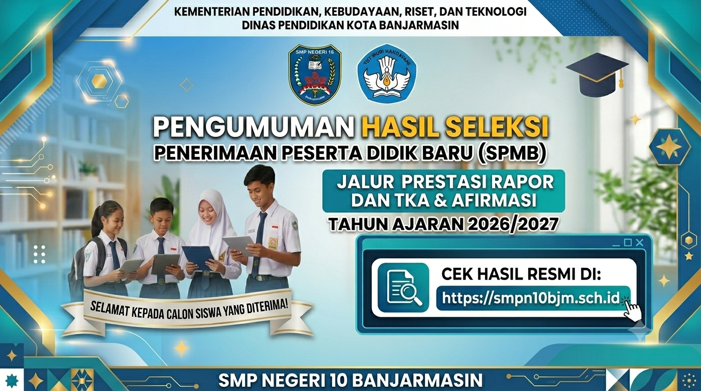 Pengumuman SPMB Jalur Afirmasi dan Prestasi